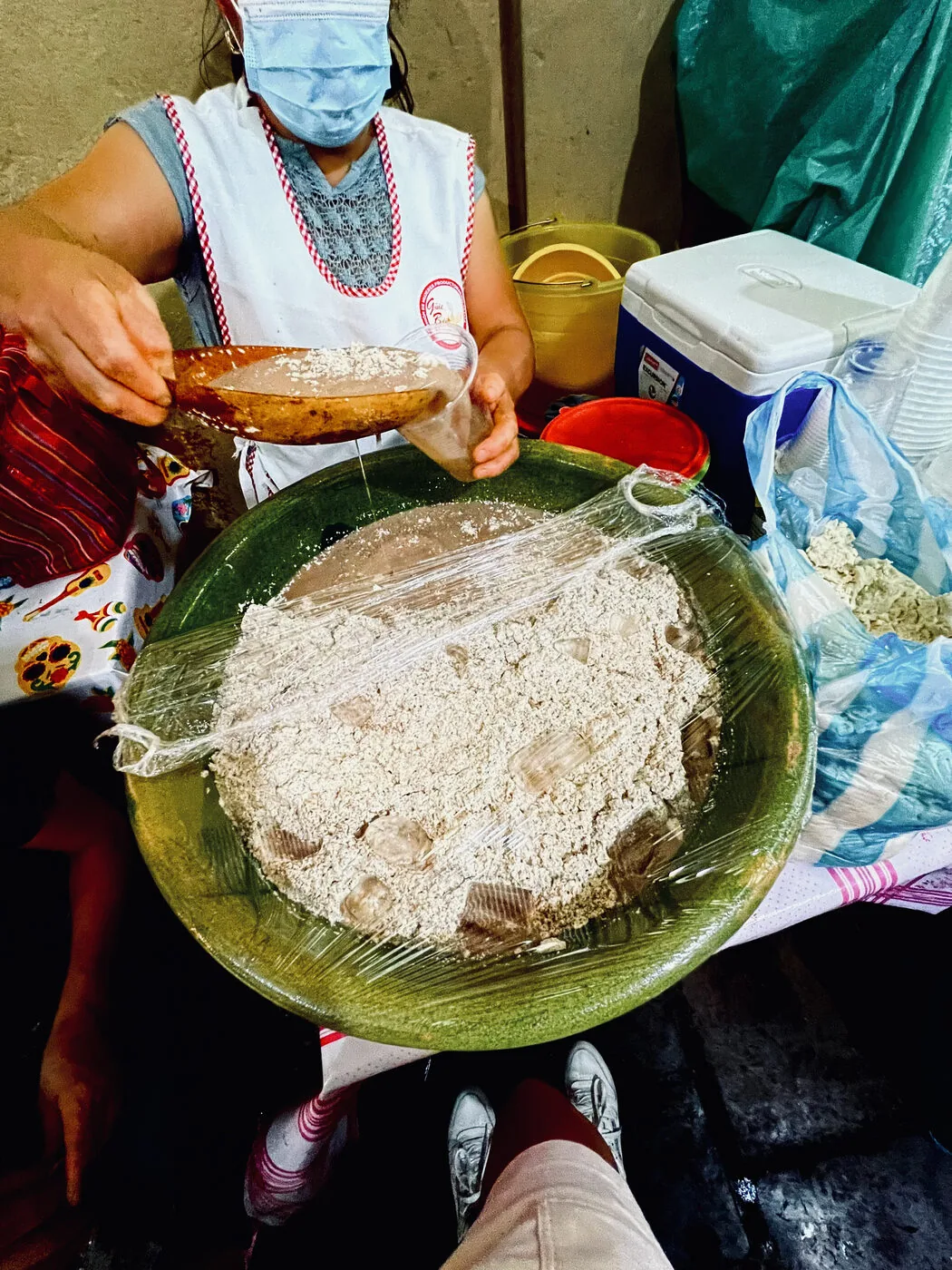 Tejate preparation